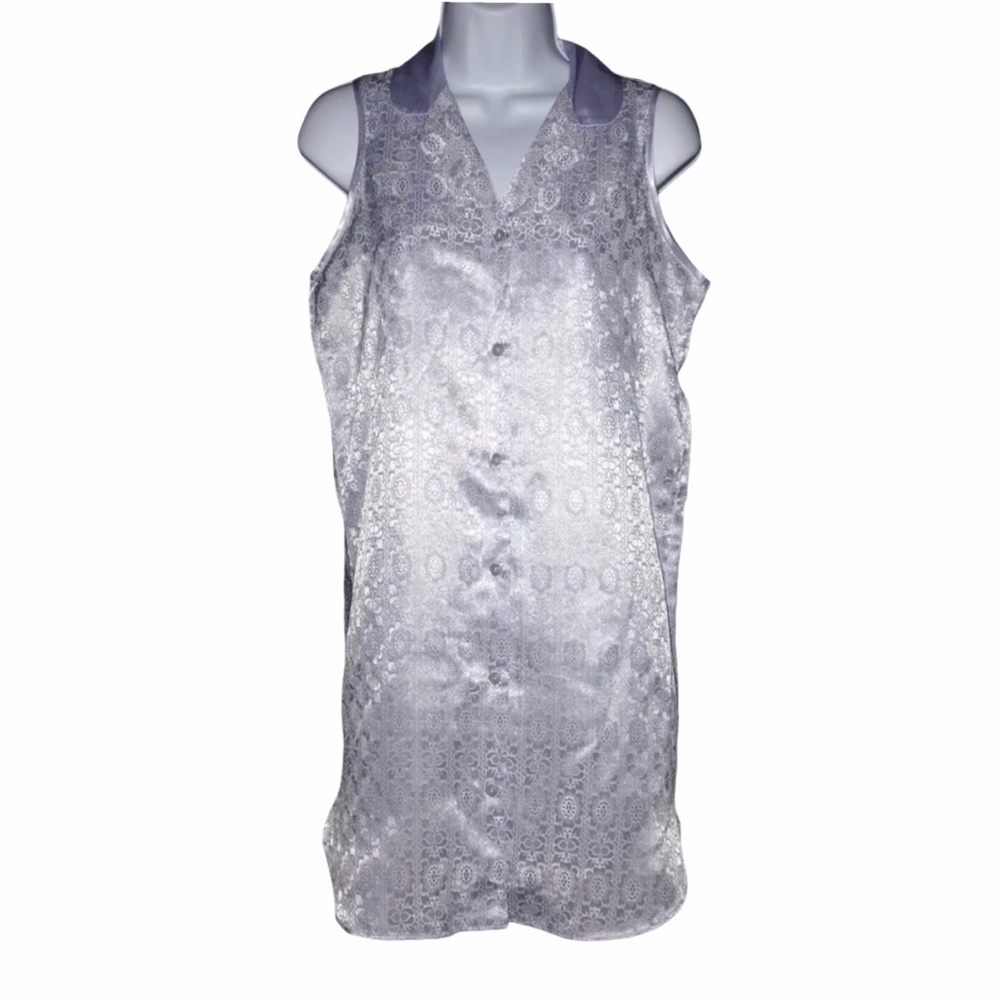 Halston Vintage Light Purple Nightgown Small - Picture 1 of 8